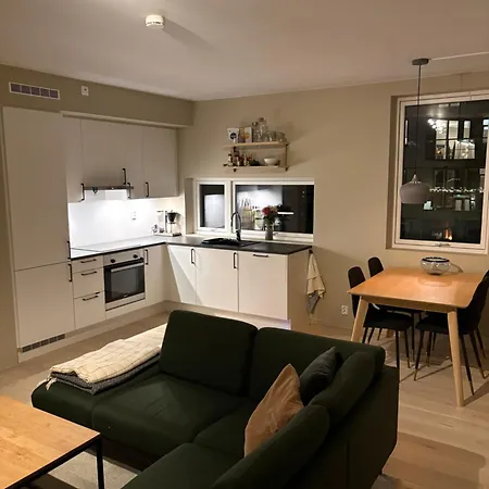 New Modern Apartment, Close To Airport * 卑爾根