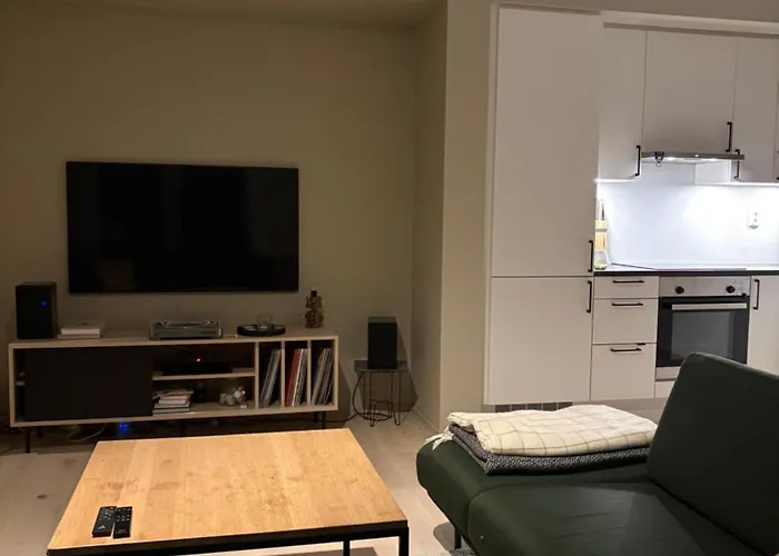 New Modern Apartment, Close To Airport Lägenhet Bergen